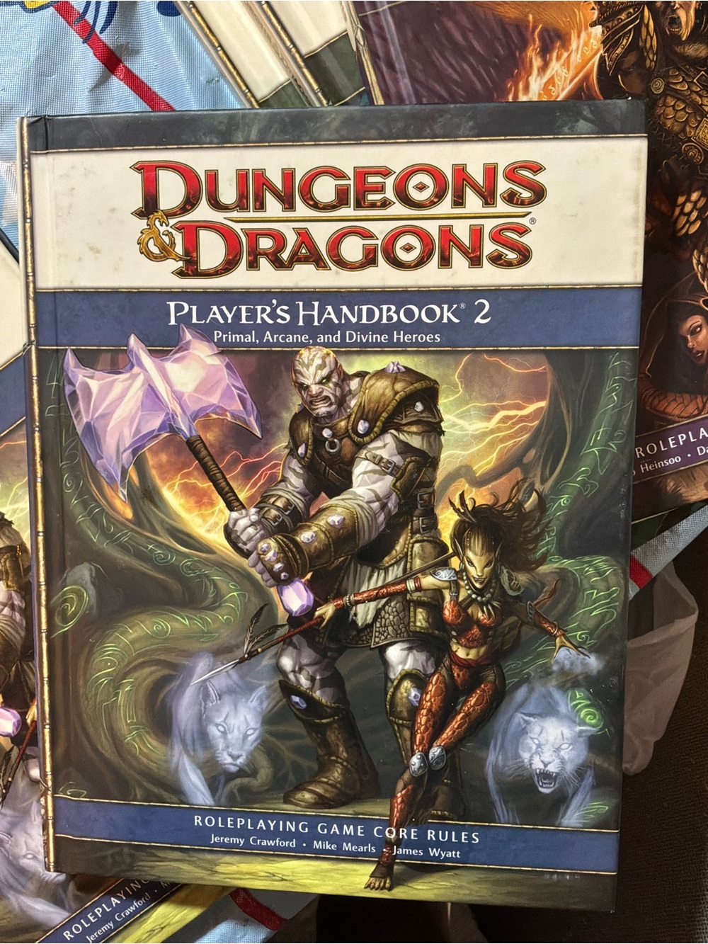 Dungeons & dragons players handbook 2 the 4th edition